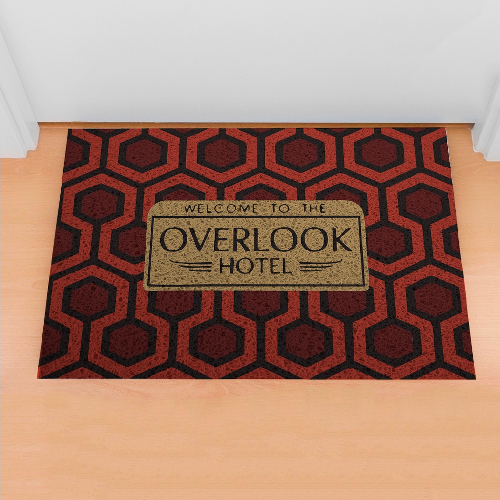 Tapete Capacho Para Porta Divertido Welcome To The Overlook Ca239