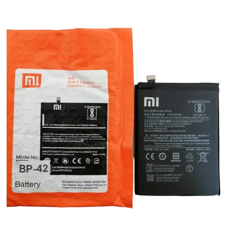 Bateria Xiaomi Mi 11 Lite Bp42 Nova orig Nfe + garantia | Shopee Brasil
