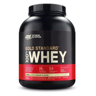 Whey Protein Baunilha Gold Standard 100% 2,27kg On Optimum Nutrition