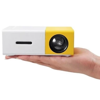Mini Projetor Datashow Yg300 Portátil Led Hdmi Sd 600 Lumens