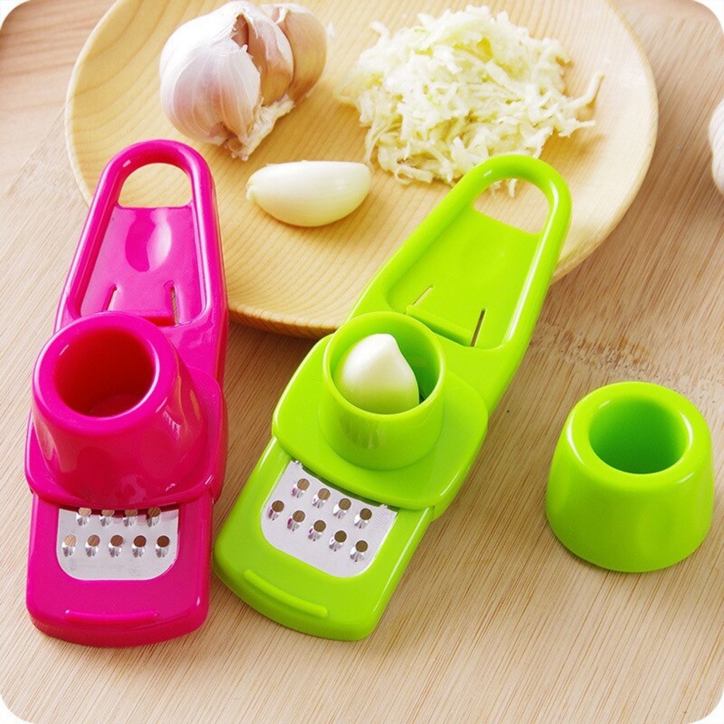 Mini Ralador Manual De Alho E Gengibre Em Plástico e Inox | Shopee Brasil