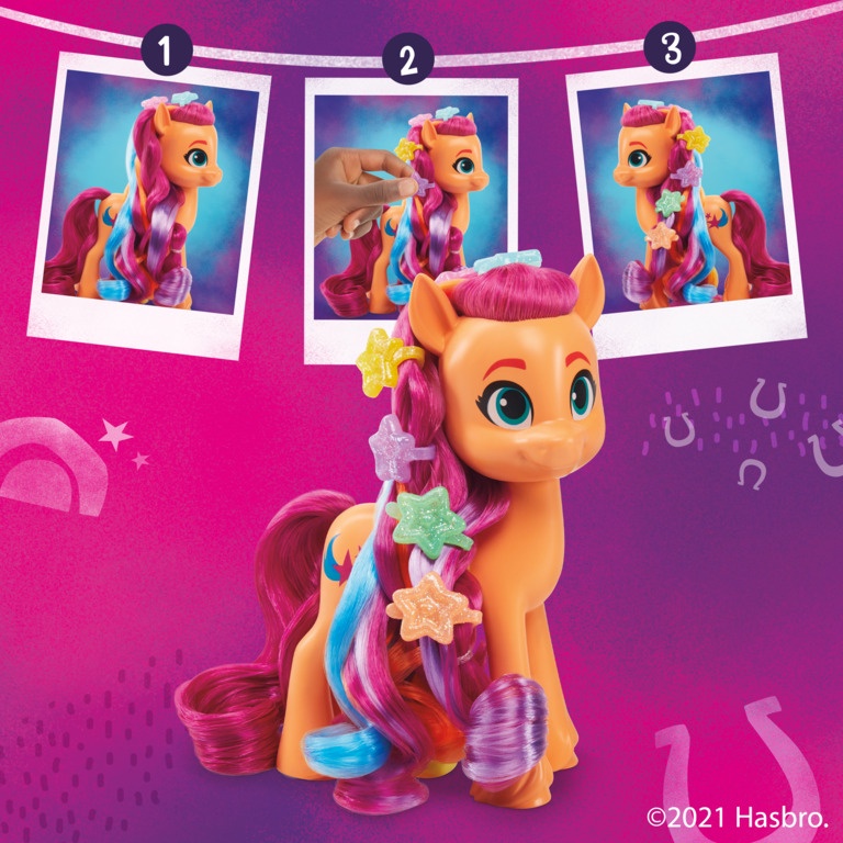 My Little Pony Princesa Izzy Azul 20cm 3 + F1777 Hasbro em