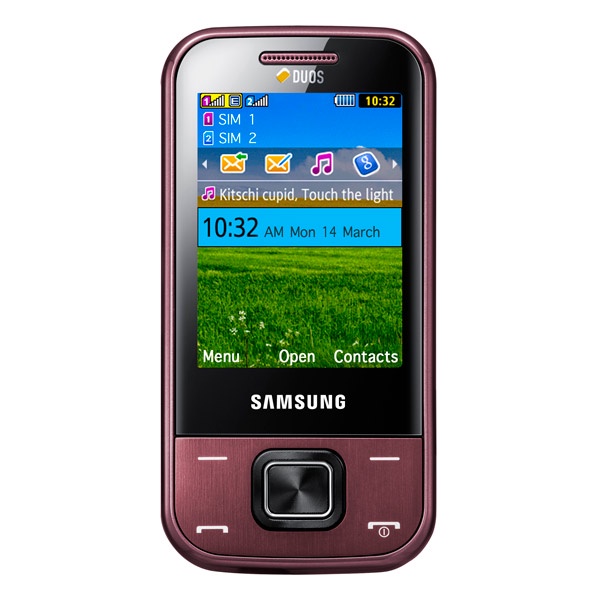 Celular Samsung GTC3752 DUAL CHIP, TELA 2,4", CAMERA 3.1MP, RADIO FM, MP3 PLAYER USADO