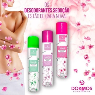 Desodorantes Intimos Spray Sedução Dokmos Kit 3 Und