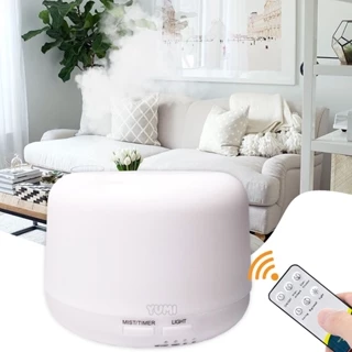 Umidificador Aromatizador De Ambientes Com Controle LED Várias Cores Forte Yumi Original em Oferta na Shopee