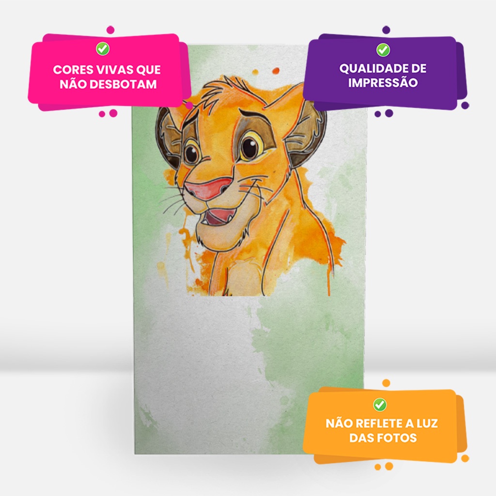 rei-leao-simba-leao-kit-4-pecas, DW KIDS, PRODUTOS PERSONALIZADOS