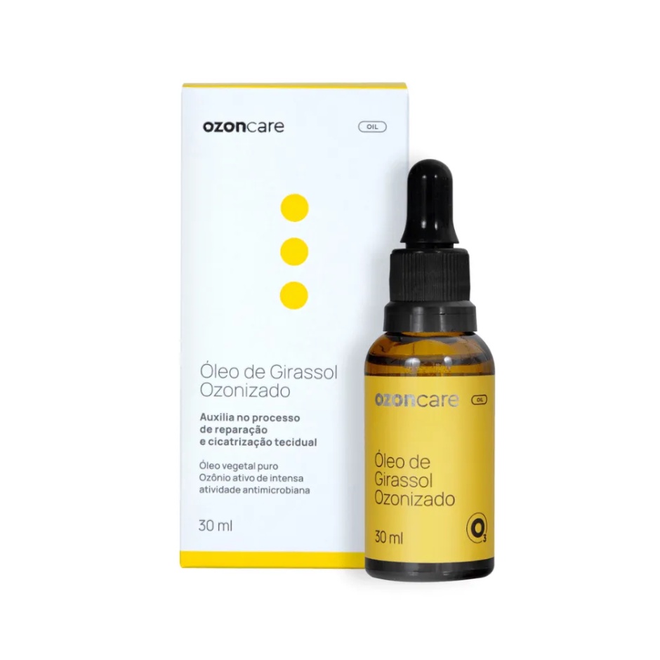 Oleo De Girassol Ozonizado - Melhor Cicatrizacao Germicida | Shopee Brasil