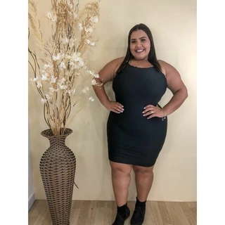 Vestidos Plus size suplex do bom dia 44 ao 54 Malha excelente qualidade Moda sensual