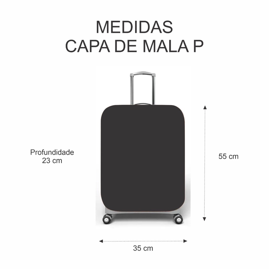 Capa para mala de viagem Roxo por do sol artistico | Shopee Brasil