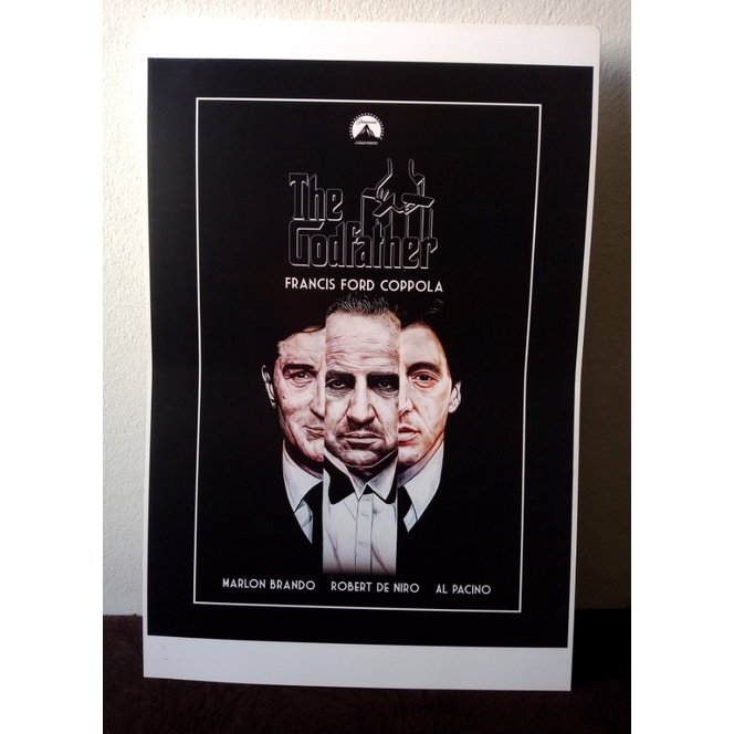 O Poderoso Chefão poster cartaz cinema Francis Ford Coppola Al Pacino ...