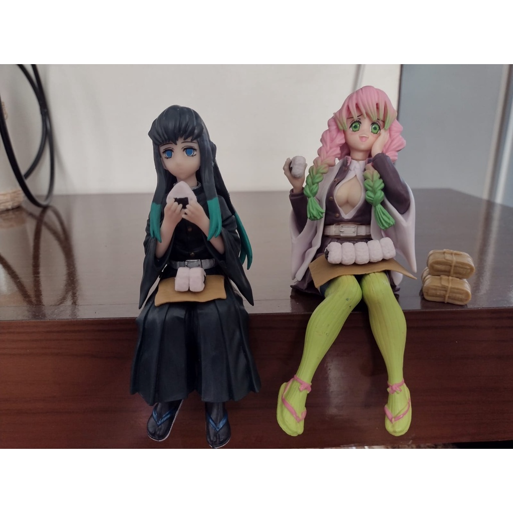 Figura Anime Demon Slayer para Crianças, estatueta Tsugikuni Yoriichi,  Manga PVC Montar Modelo Boneca, Presente Toy