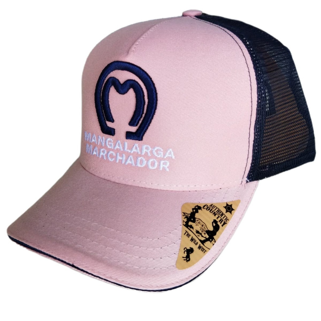 Boné Country Rosa Com Frase Rodeio Feminino Peoa Bruta Luxo Cavalgada ...