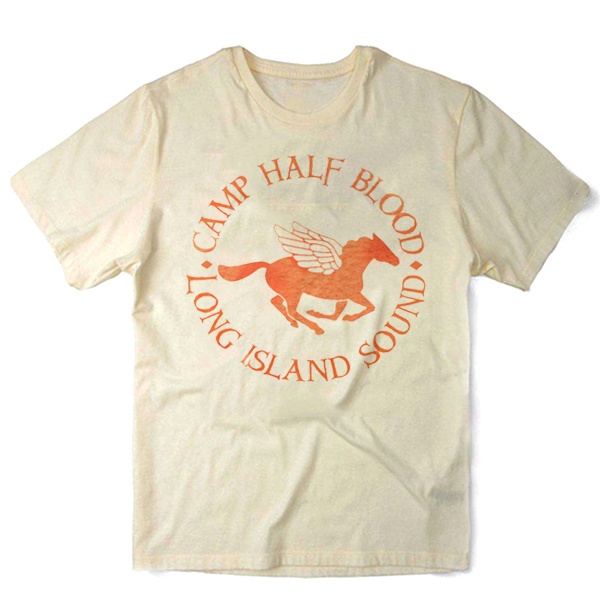Camiseta Percy Jackson Acampamento Meio Sangue, Camiseta Feminina Usado  88709627