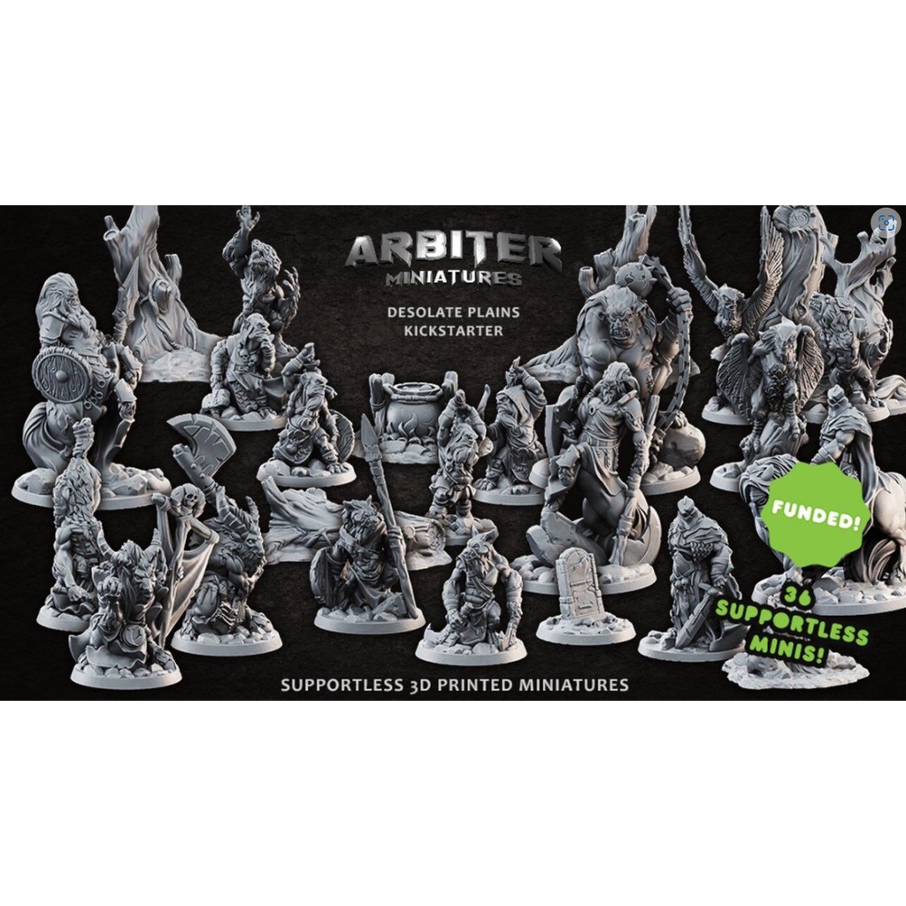 Miniatura para RPG – Desolate Plains – Arbiter Miniatures