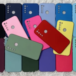 Capa Capinha Case Redmi Note 8 Aveludada Diversas Cores