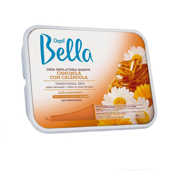 Imagem do produto Cera Quente em Barra Depil Bella Camomila e Calêndula 1kg