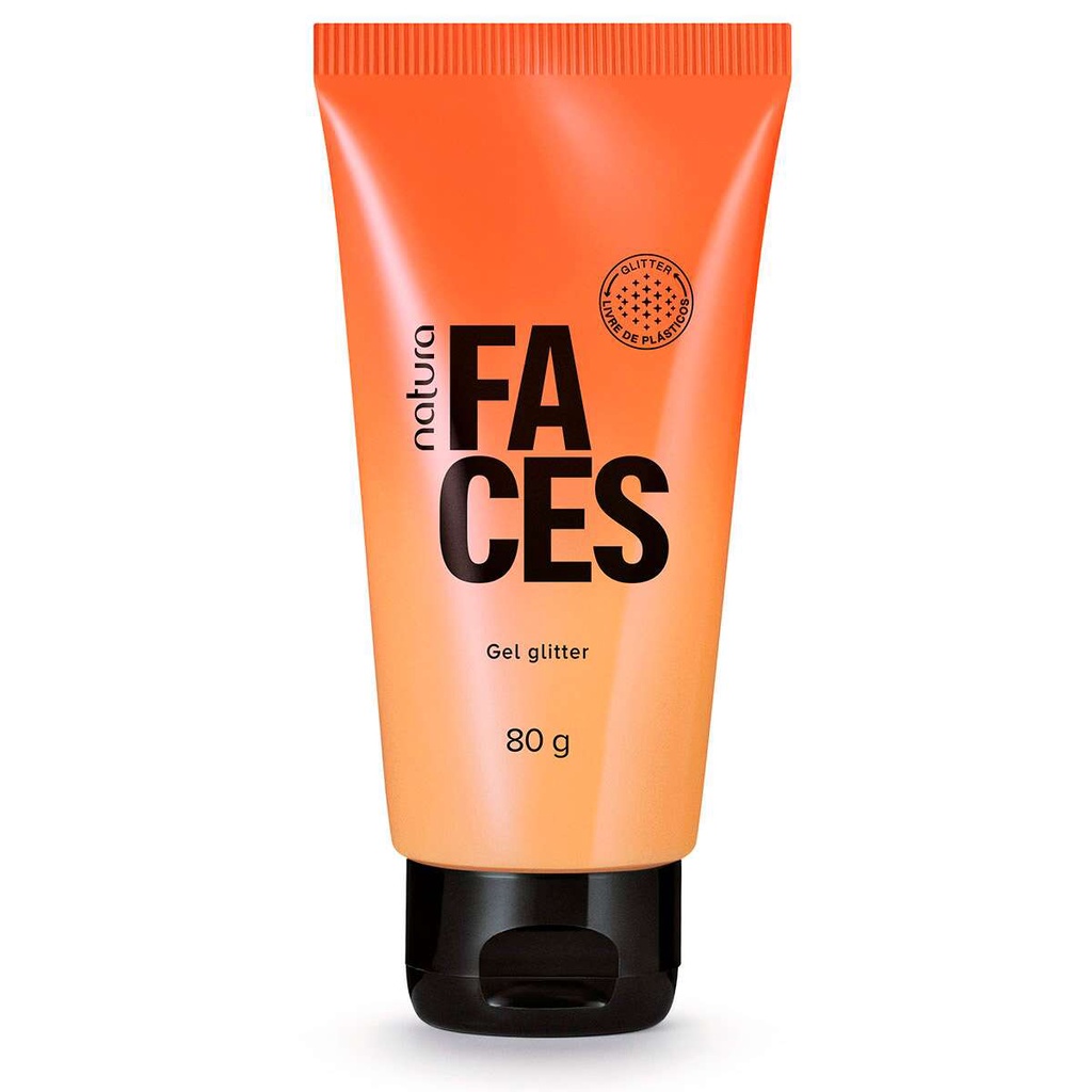 Gel Glitter Natura Faces (cor dourada) Shopee Brasil