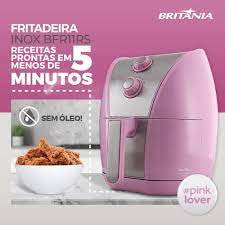 Fritadeira Air Fryer Oven Britânia Rosa 12L 1800W BFR2150RS - Loja Oficial  Britânia - Eletrodomésticos e Utensílios para Casa