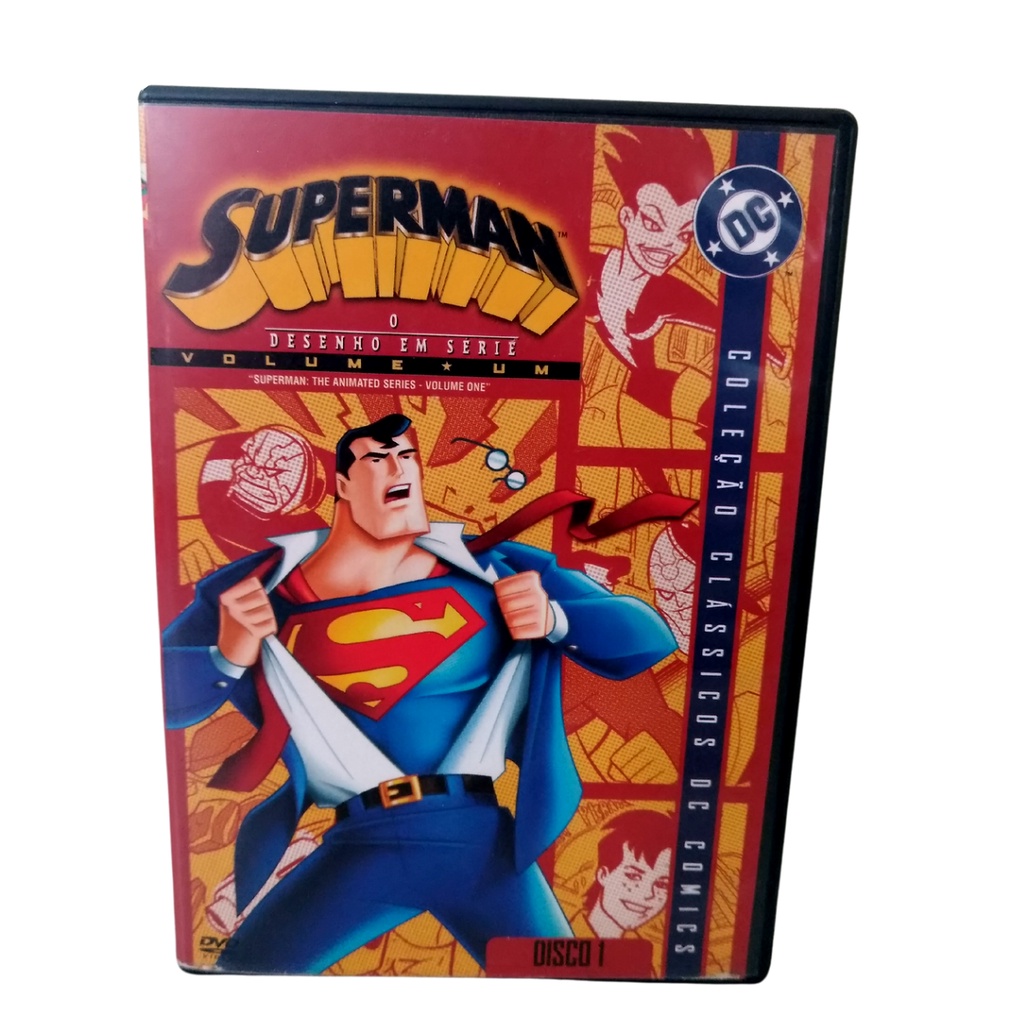 Dvd Superman Kit 4 Filmes De Coleção Novo Lacrado Dc Comics