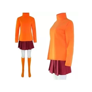 Fantasia Velma Scooby-doo - Blusa + Saia