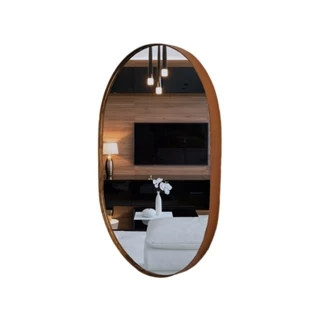 Espelho Oval para Hall de Entrada/Sala 60x47 cm