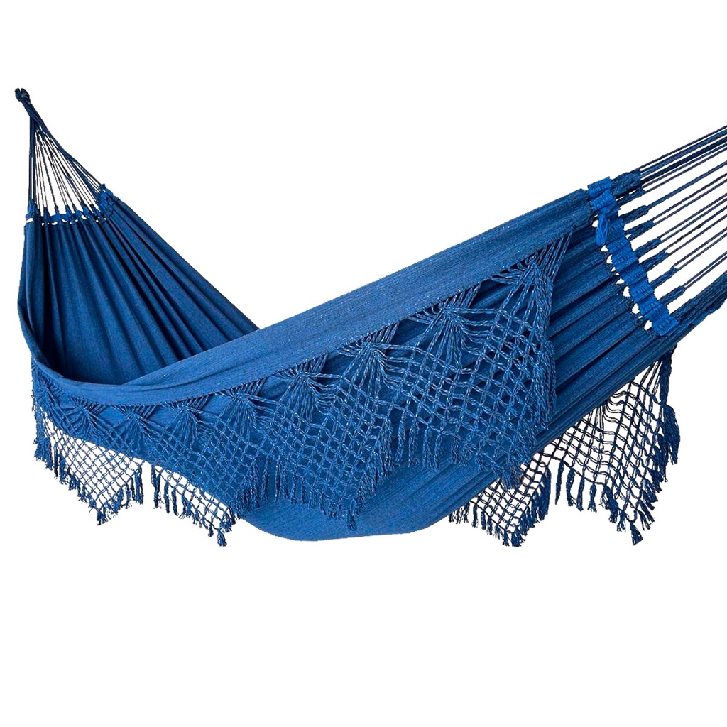 Rede De Dormir Descanso Casal Artesanal Gigante | Shopee Brasil