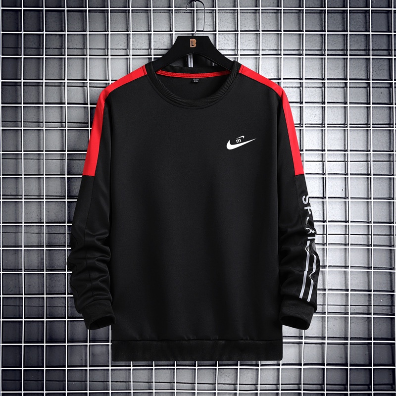 Roupas masculinas moletom masculino confortável gola redonda M-4XL NK