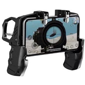 GamePad K21 Pubg Com 2 Gatilhos Para Ios/android/ FREEFIRE / Fortnite/ Call of Dutty Mobile/PUBG mobile