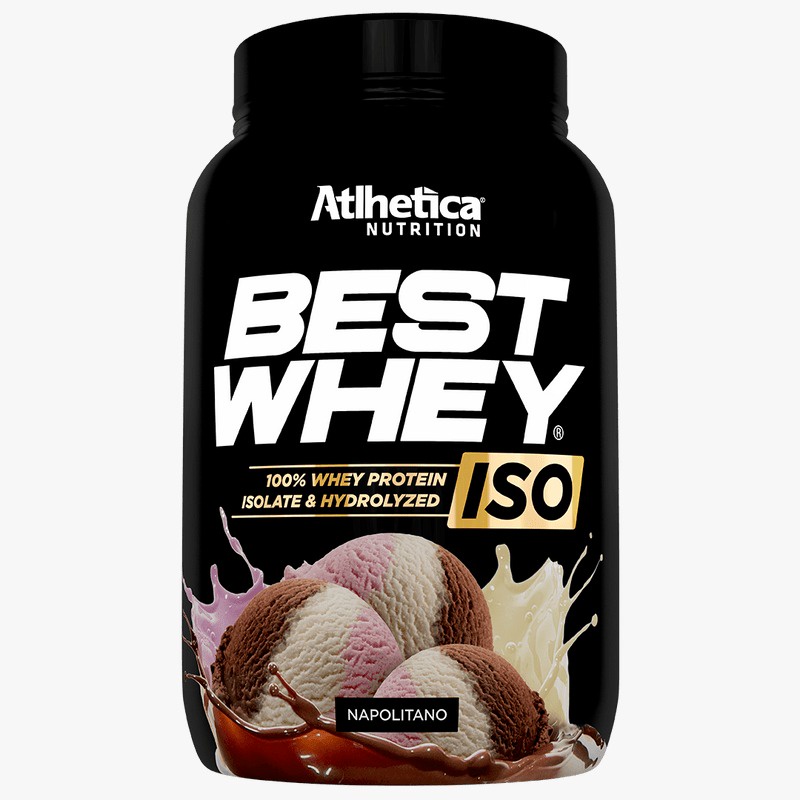 Best Whey Isolado e Hidrolisado 900g – Atlhetica Nutrition