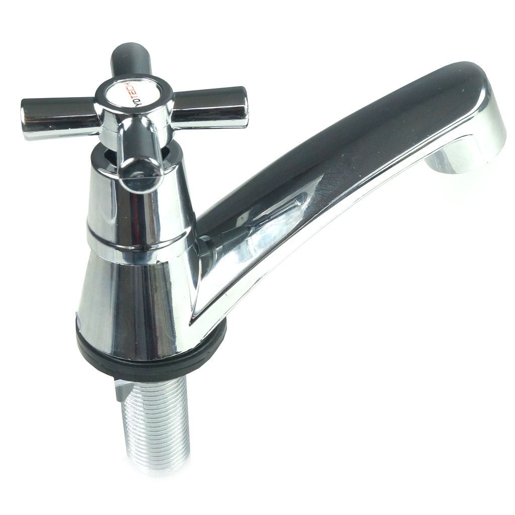Torneira Banheiro Lavatório Fecho Rápido Abs Cromado Slim Mesa Lavabo