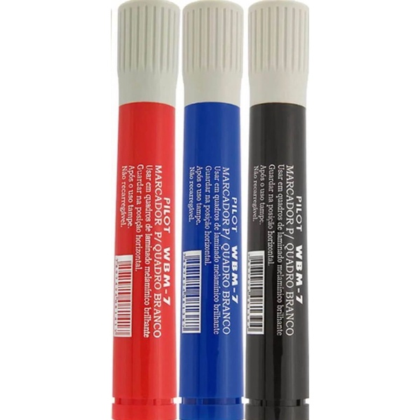 Marcador Para Quadro Branco Pilot WBM-7 Recarregavel NOVO ENVIO IMEDIATO