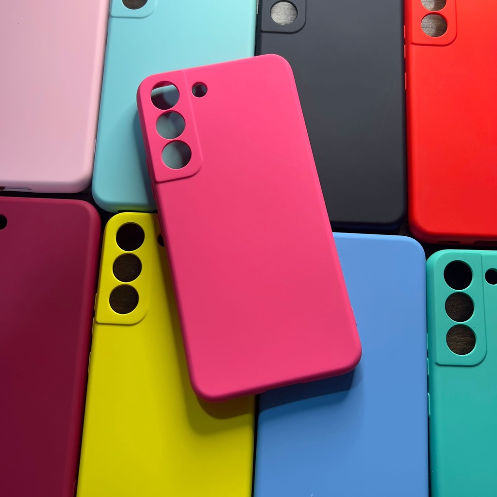 Capa Capinha Silicone Samsung Galaxy S22 Plus Aveludada