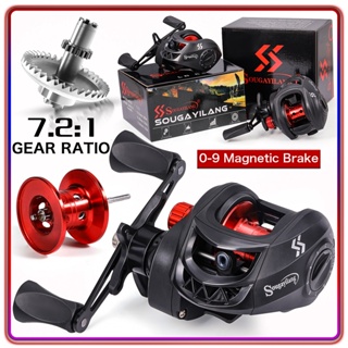 Carretel De Pesca Sougayilang Mão Esquerda/Direita Drag 10kg
