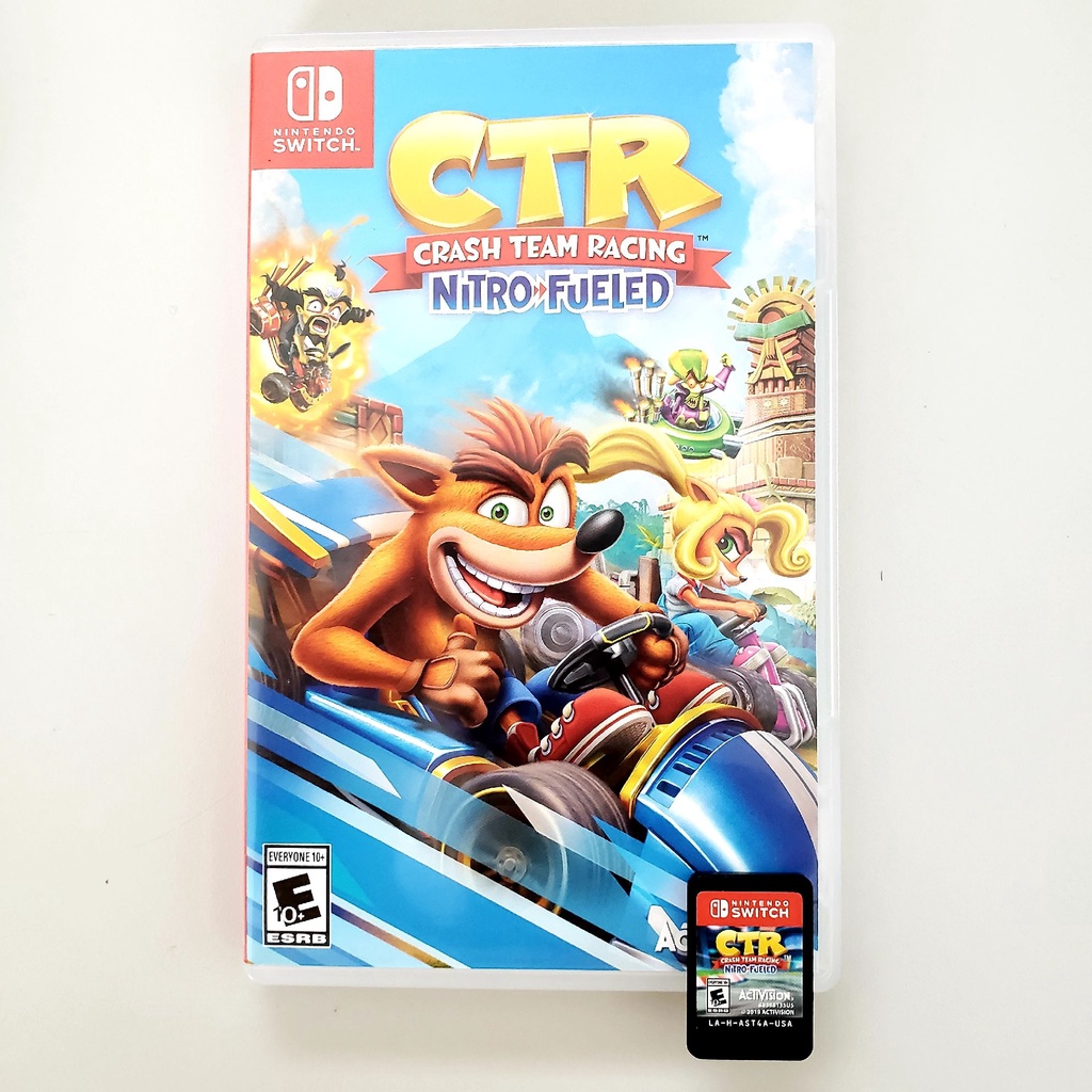 Crash Team Racing Nitro Fueled Nintendo Switch Shopee Brasil