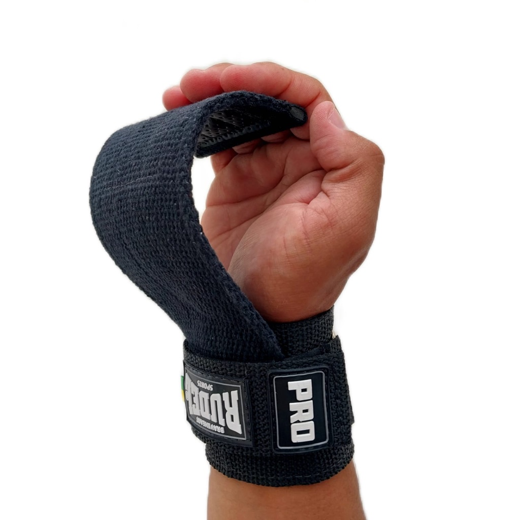 Halter Straps Rudel Rdl H-80 Pro Preto - Escorrega o Preço