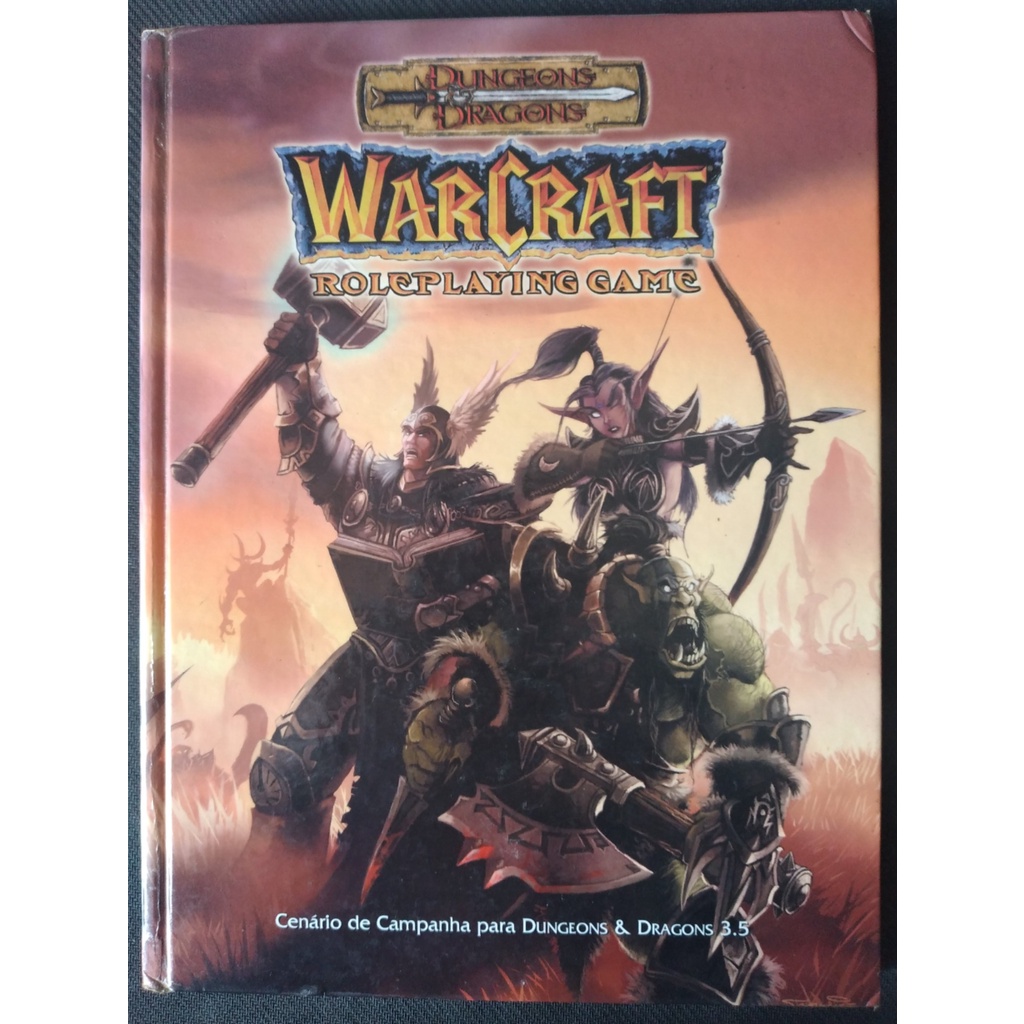 DUNGEONS AND DRAGONS WARCRAFT! História do RPG de mesa WARCRAFT e WORLD OF  WARCRAFT! 