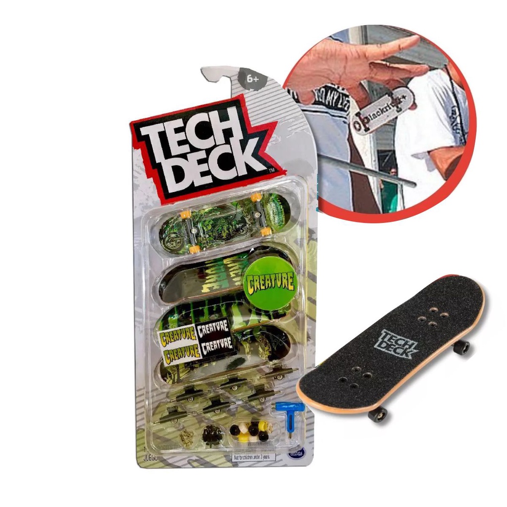 Compre Kit 3 Skate de Dedo com Acessórios Coleção Baker - Tech Deck aqui na  Sunny Brinquedos.