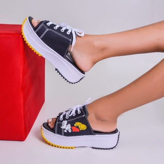 Papete sandália feminina mickey