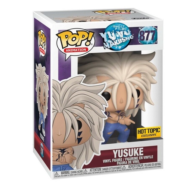 Funko Pop! Yusuke - Demon Form - Exclusivo Hot Topic - Animation Yu Yu ...