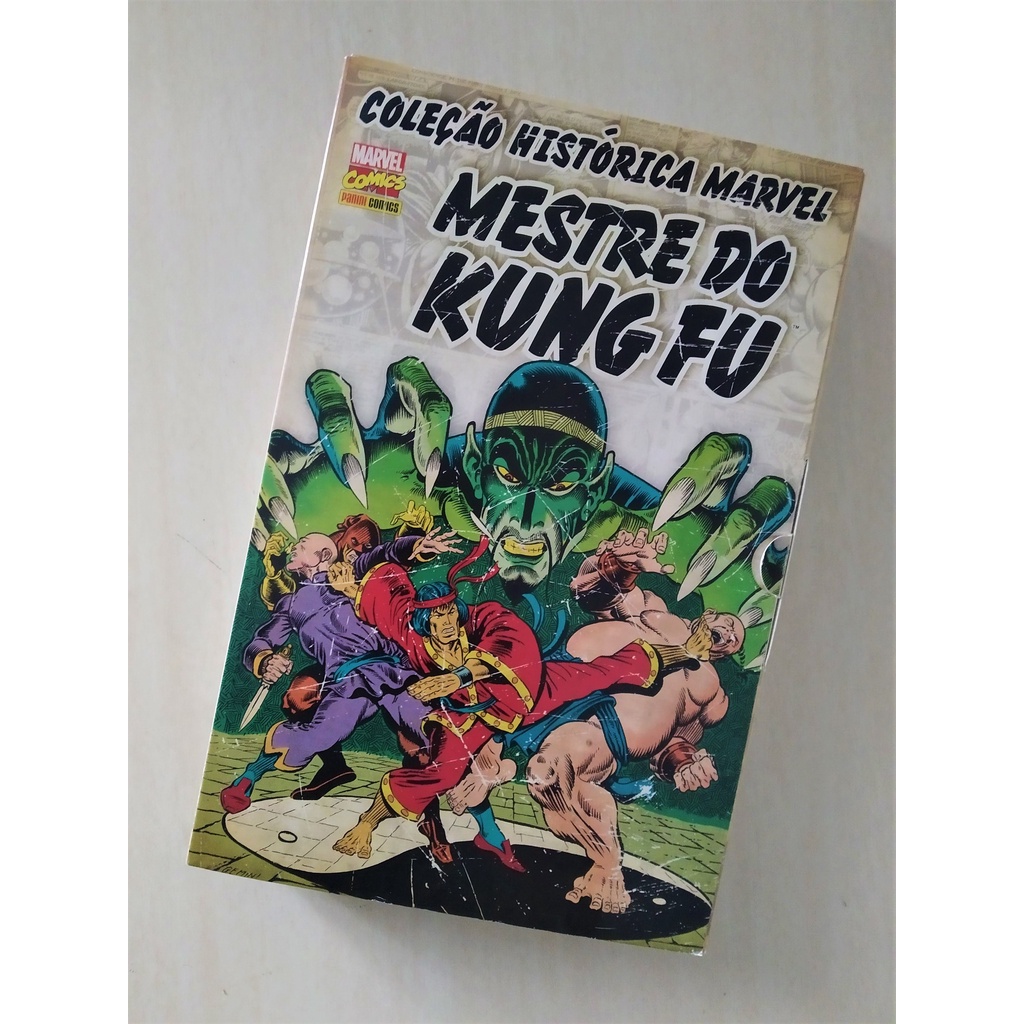 Box Coleção Histórica Marvel - Mestre do Kung Fu