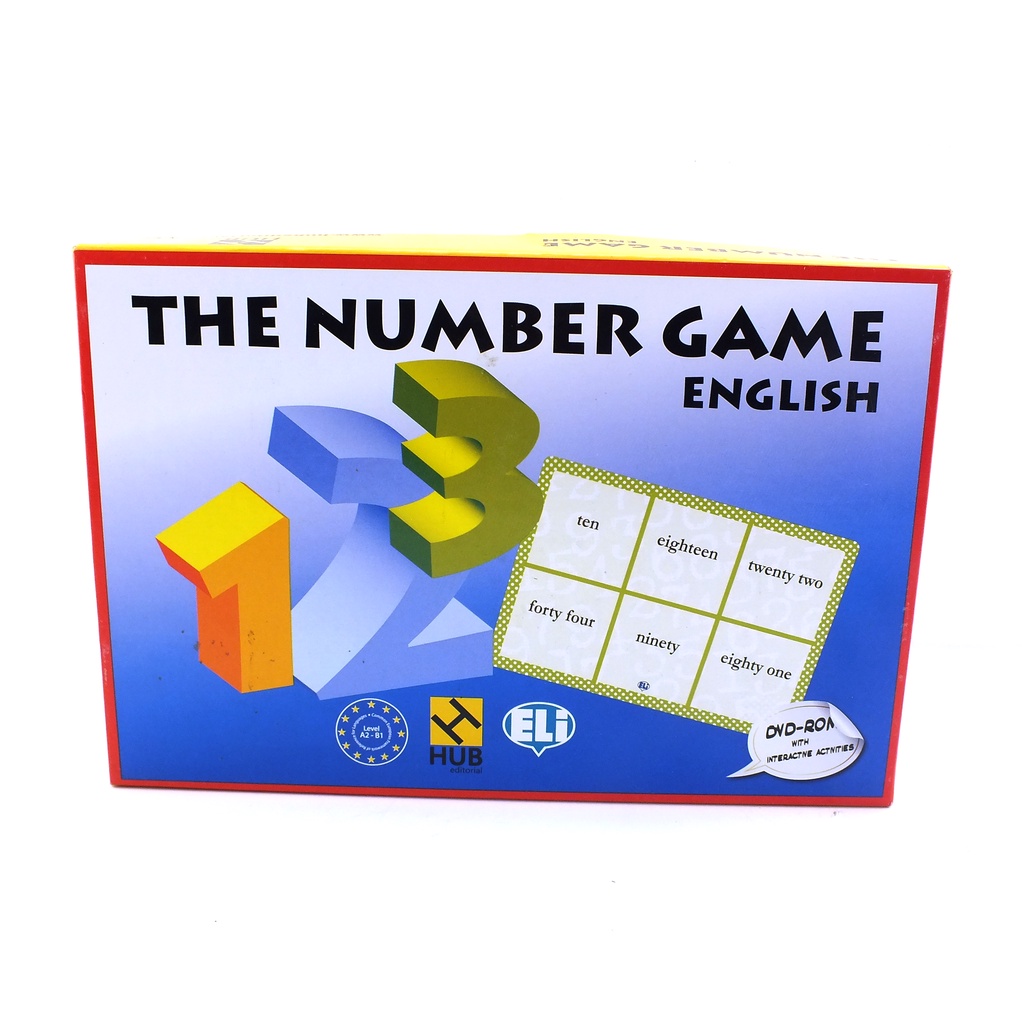 Jogo Educativo Tabuleiro Jogos De Números Em Inglês | Shopee Brasil