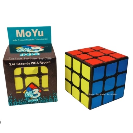 Kit Cubo Magico Profissional Moyu Sem Adesivo 2x2 e 3x3 : :  Automotivo