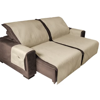 Protetor Capa De Sofá Impermeável 2,20m x 2,40m Matelado Para Sofá Retrátil Black Friday