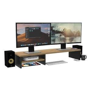 Suporte Dois Monitor Gamer Mesa Setup Home Office