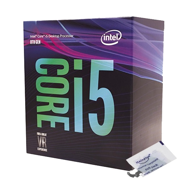 Processador Intel Core I5 8400 2.8Ghz LGA1151 Cooler Box Intel Gamer ...