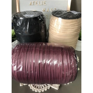 Fio 100% Poliéster 4mm - 500mts - TZ Têxtil - Tricô e Crochê