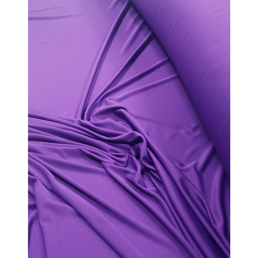 Malha Helanca Lisa Roxo