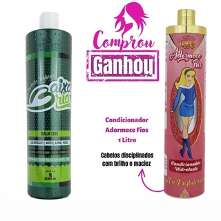 Escova Progressiva Liso Perfeito Orgânico Baixaria Balm Liss Absoluty Color 1L