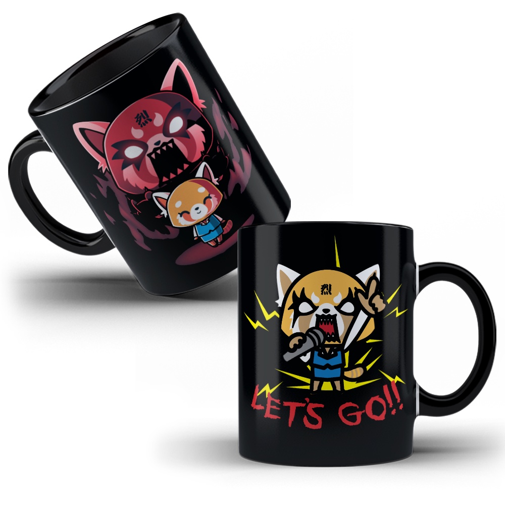 Caneca Porcelana Anime Aggretsuko | Shopee Brasil