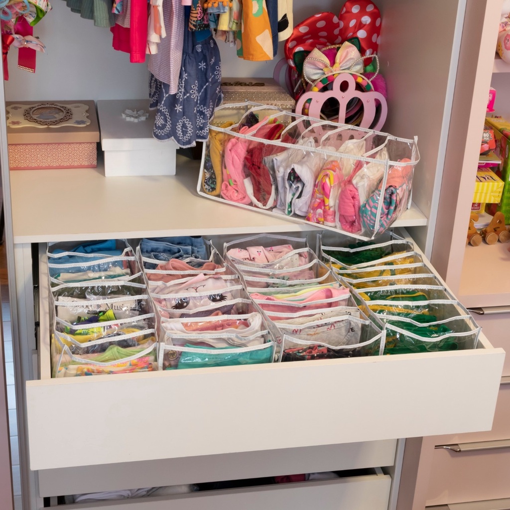 organizador de gaveta bebe- roupas- colmeia- kit 06 Unidades | Shopee ...